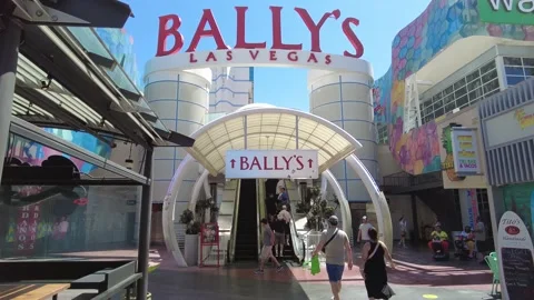 Bally's Hotel Casino In Las Vegas Stock Video Pond5