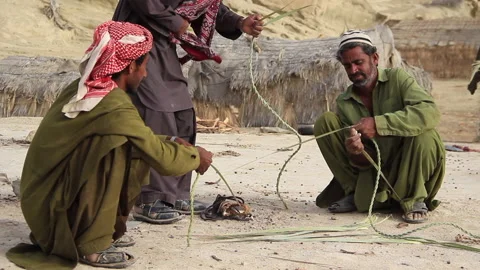 Baloch People Stock Footage 201948398