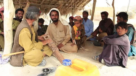 Baloch tribals Stock Footage 201940502
