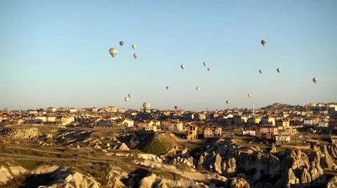 Baloon in Cappadocia Valley 動画素材 47137188