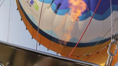 Baloon flame Stock Footage 169087637