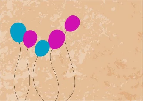 Baloon Illustrazione stock