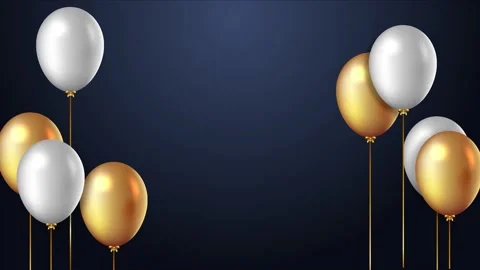 Baloon party 01 Stock Footage 246727642