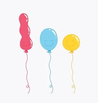 Baloons Stock Illustration