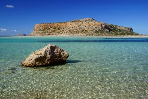 Balos beach 2 Stock Photos