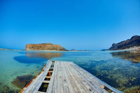Balos beach, Crete Stock Photos