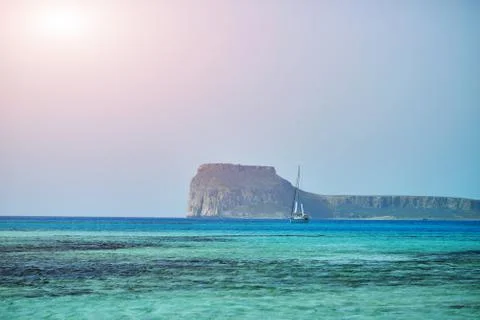 Balos beach, Crete Stock Photos