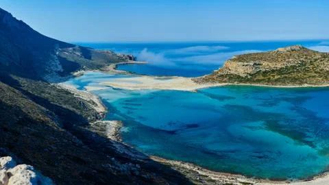 Balos beach, Crete Stock Photos