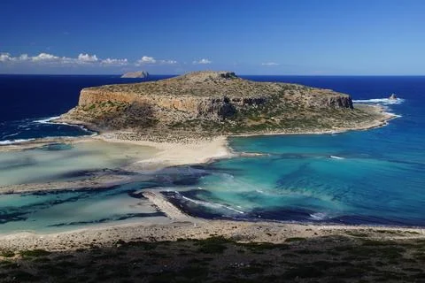 Balos beach Stock Photos