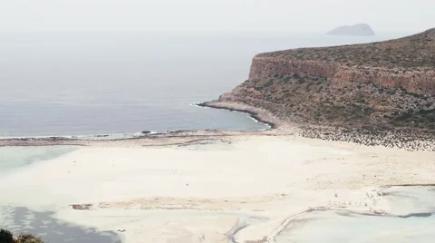 Balos, Crete, Greece Stock Footage 51572738