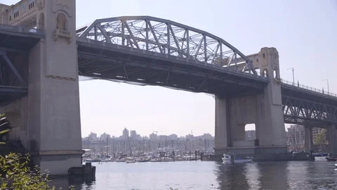 Balsa Bridge Vancouver Medium Stock Footage 91190895