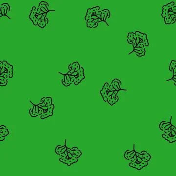 Balsa jungle amazon vector seamless pattern Illustrazione stock