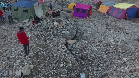 Baltaro Glacier Aerials 스톡 동영상 78161621