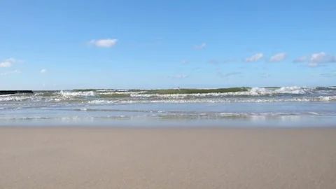 Baltic beach Stock Footage 78603374