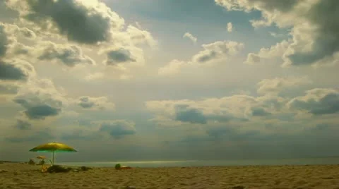 Baltic beach time lapse t3328 Video stock 10902149