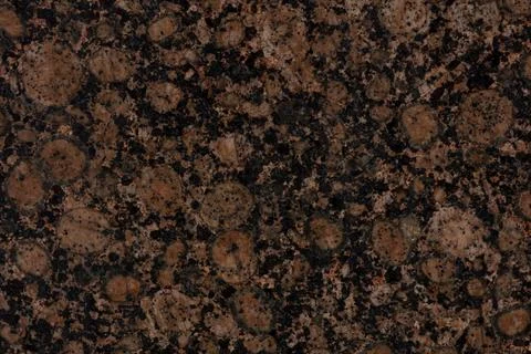 Baltic Brown Granite background, texture in unique tone for project. Stock Photos