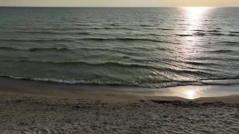 Baltic sea and sunset Stock Footage 241449119