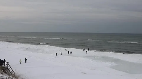 Baltic Sea Coast Line 스톡 동영상 330375897