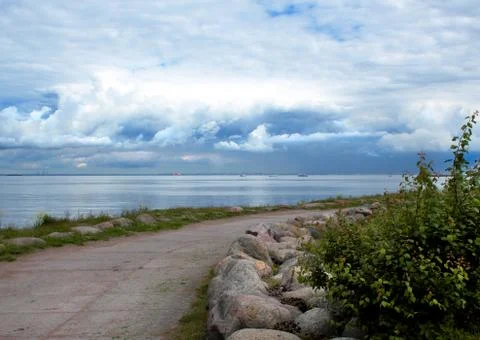 Baltic sea coast Stock Photos
