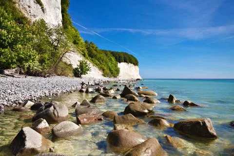 Baltic sea coast Stock Photos