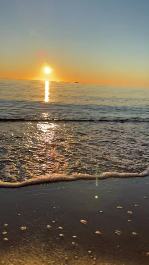 Baltic sea in Poland Stock Footage 282437418