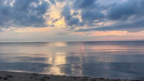Baltic sea in Riga, Latvia Stock Footage 246745591