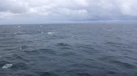 Baltic sea from ship Stock Footage 53315018