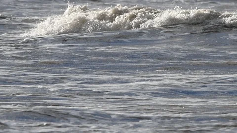 Baltic sea surface in slow motion. Stock Footage 101507987