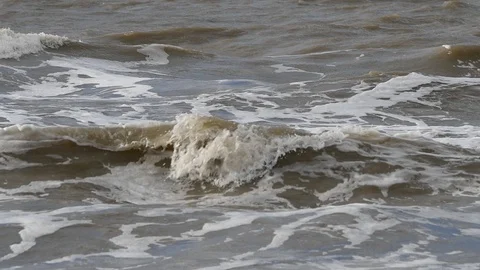 Baltic sea surface in slow motion. Stock Footage 101508155