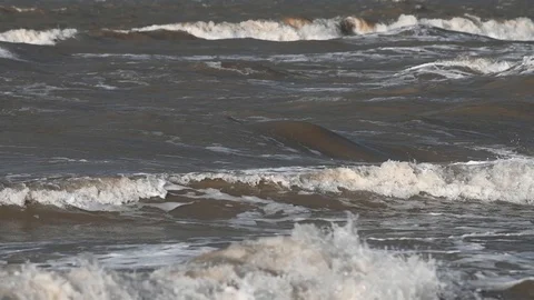 Baltic sea surface in slow motion. Stock Footage 101508652