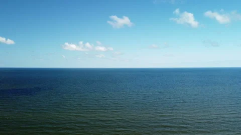 Baltic Sea Waves Hitting Jurmala Shoreline in Summer Stock Footage 310053011