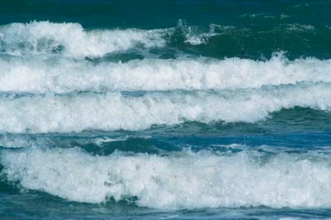 Baltic sea waves Stock Photos