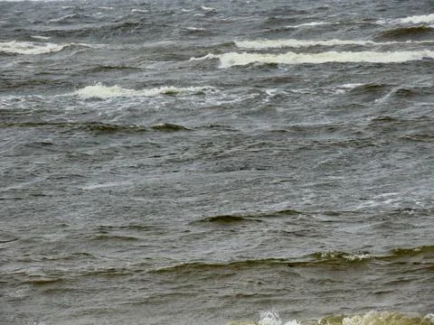 Baltic sea waves Stock Photos