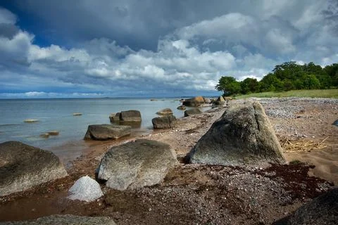 Baltic seaside Stock Photos