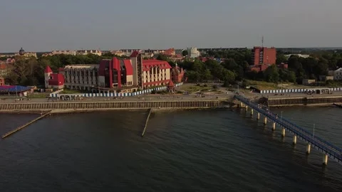 Baltic_town_1 Stock Footage 160362278