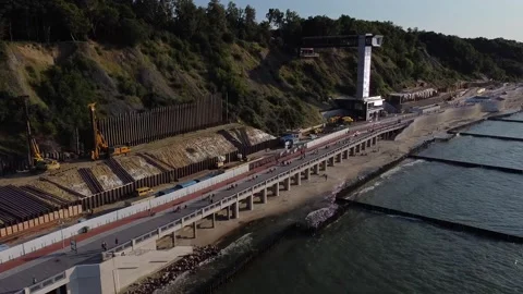 Baltic_town_4 Stock Footage 160362718