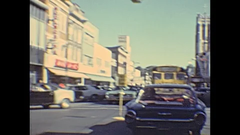 Baltimore in 1970s Video stock 125636586