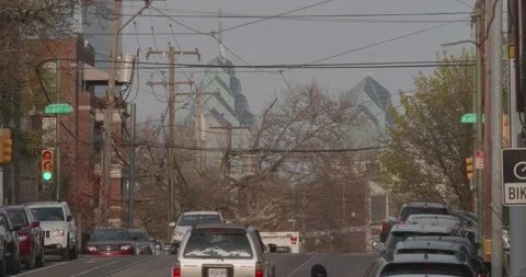 Baltimore Ave., One Liberty Place, Philadelphia Stock-Footage 237765211