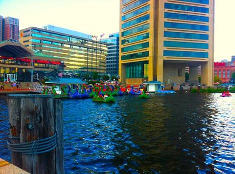 Baltimore Bay Foto stock