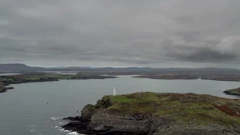 Baltimore Beacon Aerial Stock Footage 291988211