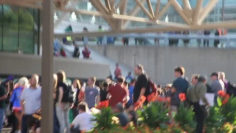 Baltimore Comicon Convention Center Video stock 81688132