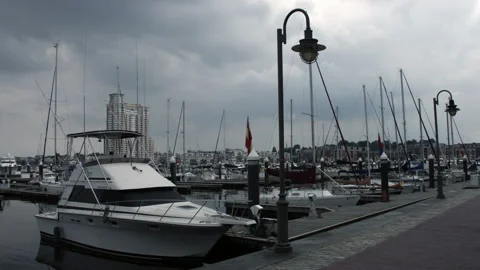 Baltimore Harbor Video stock 138333549