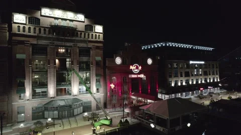 Baltimore Inner Harbor 4k  Stock Footage 202108775