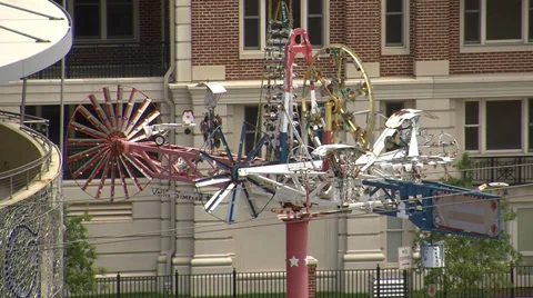 Baltimore kinetic sculpture Stock Footage 35723988
