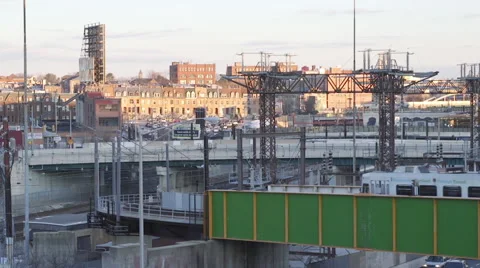 Baltimore Light Rail. Video stock 59991236