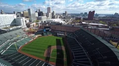 Drone shot of Oriole Park at Camden Yards I took yesterday. Who