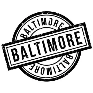 Baltimore rubber stamp Stock Illustration