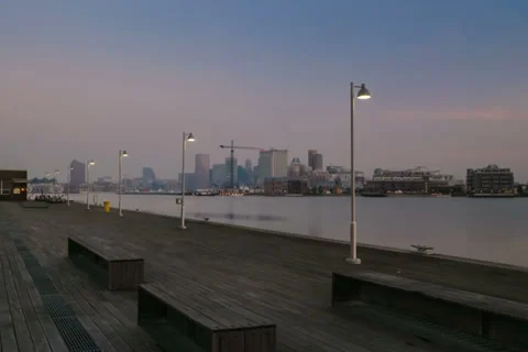 Baltimore TimeLapse 05 Stock Footage 27575794
