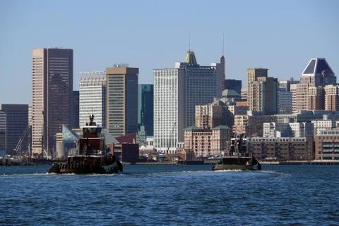 Baltimore waterfront Stock Photos
