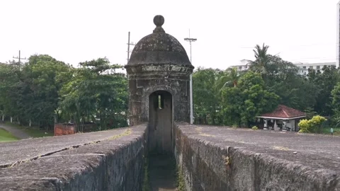 Baluarte de San Diego Guard House Stock Footage 189304597